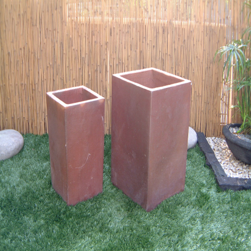 Tall Square pot